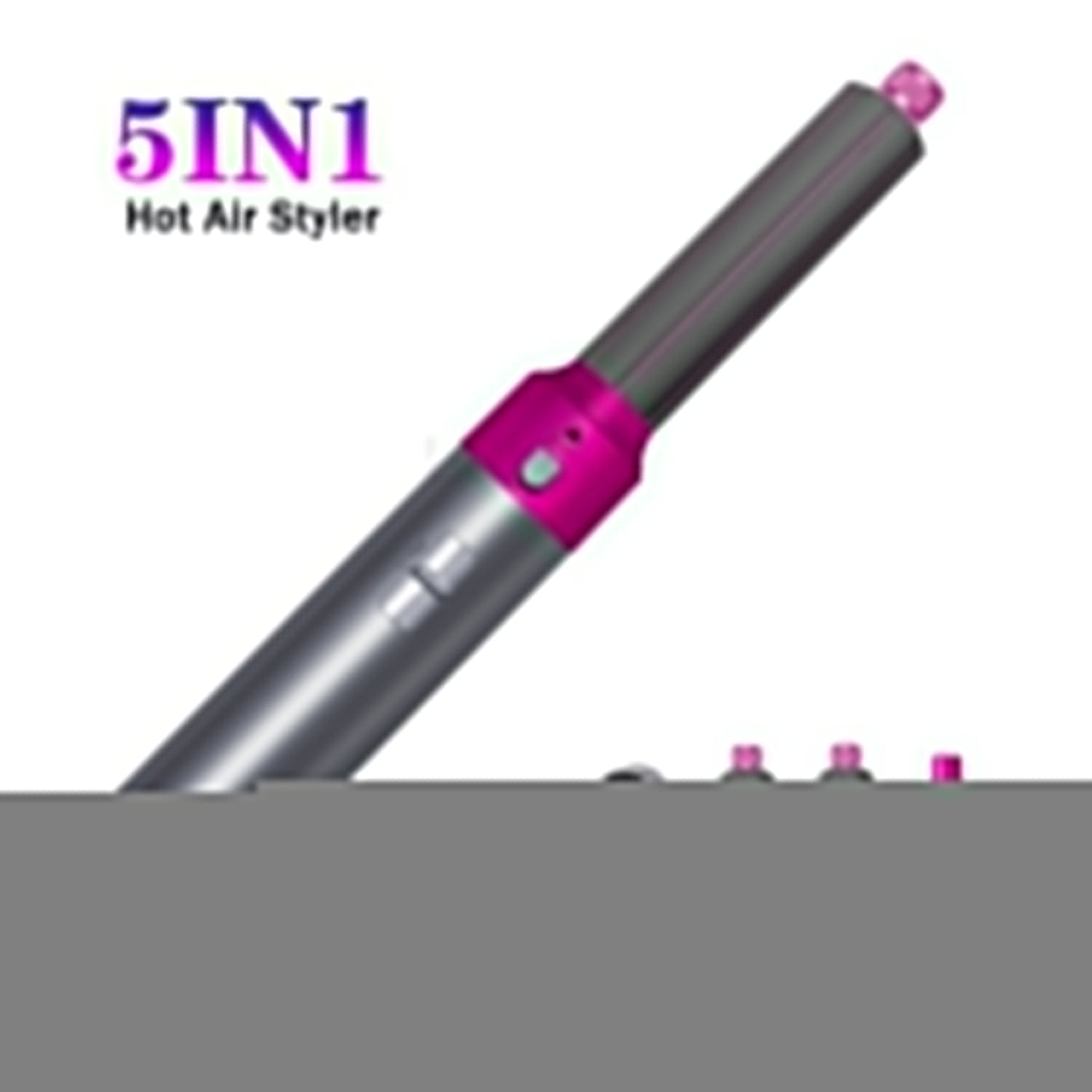 Hot Air Brush: Dry, Style, and Volumize with Ionic Technology (5-in-1)